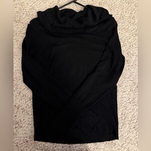 Apt. 9 Black Cowl Neck Sweater